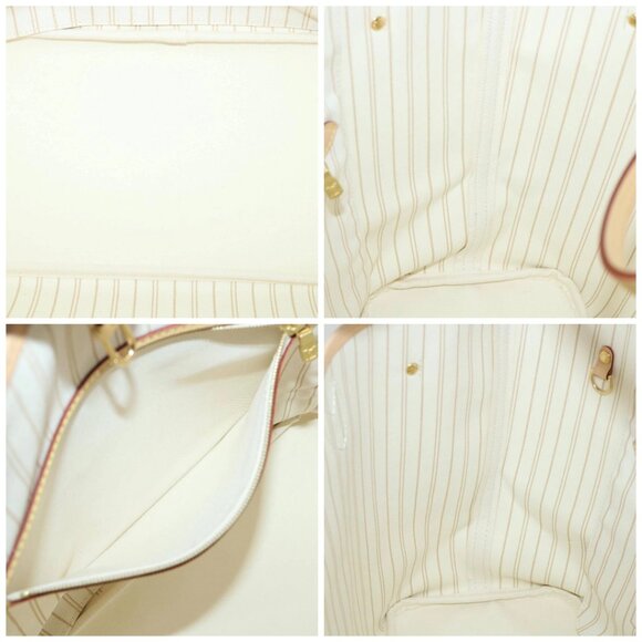 LOUIS VUITTON Damier Azur Neverfull MM Tote Bag N41605 LV Auth 54444SAV - Picture 15 of 16